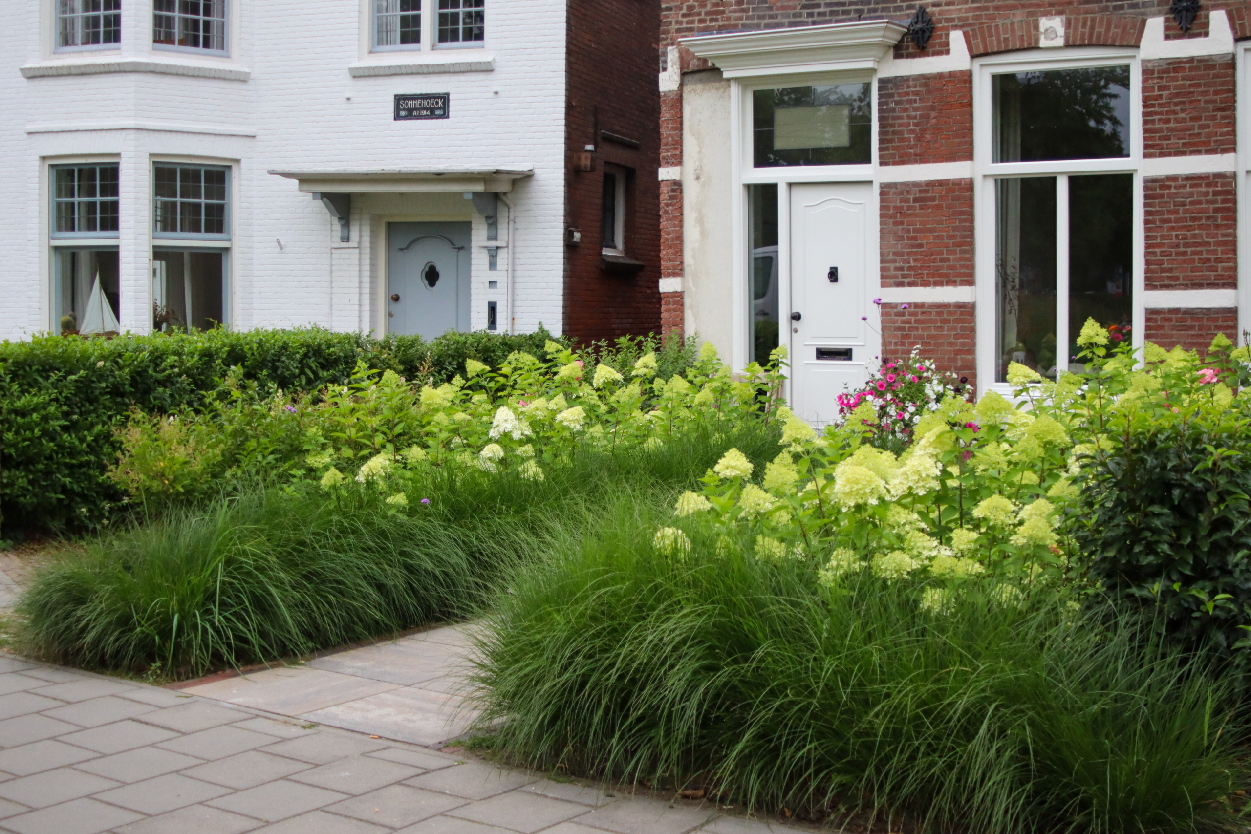 Bryan Wisse nieuwe voortuin